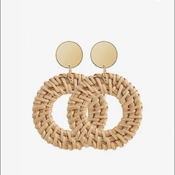 Jewelry - Rattan Statement Earrings